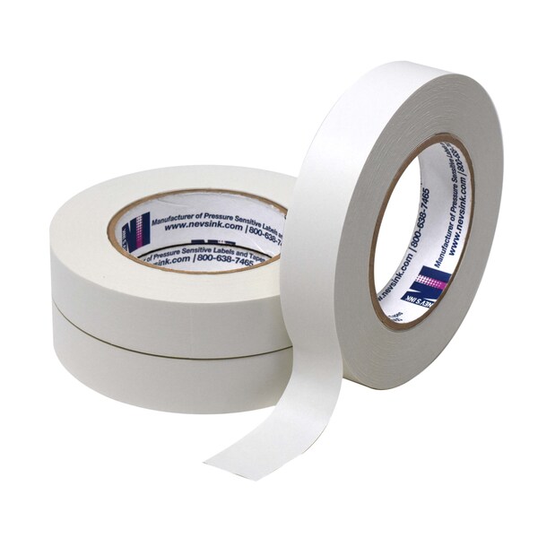 1 wide x 60yd White Labeling Tape, PK3